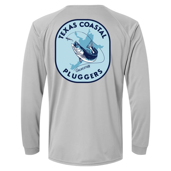 GALVESTON - Bay Series - LONG Sleeve - LIGHT GREY